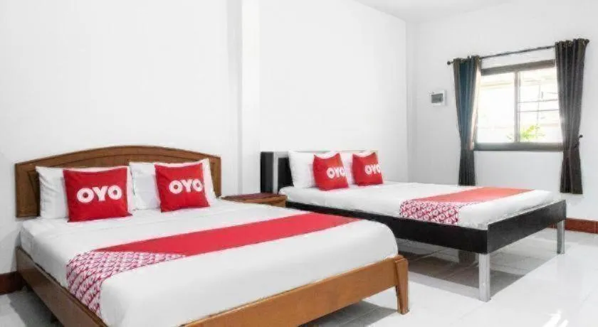 Bed in OYO 627 Sai Thai Garden Home Travel
