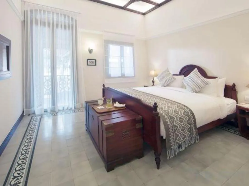 Bed in Le Bel Air Resort Luang Prabang