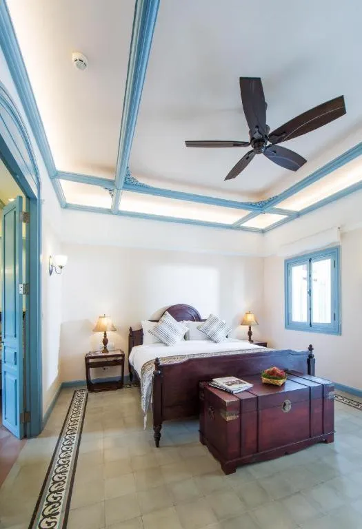 Bed in Le Bel Air Resort Luang Prabang