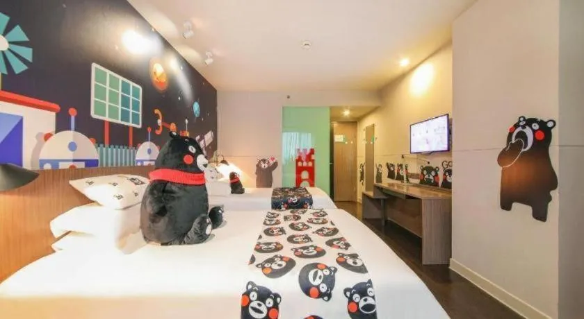 Bed in Jinjiang Inn Select Wuhan Xinhua Road Xiehe Hospital