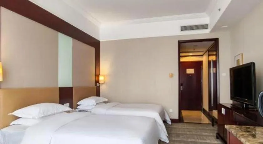 Bed in Golden Diamond Hotel Zhongshan