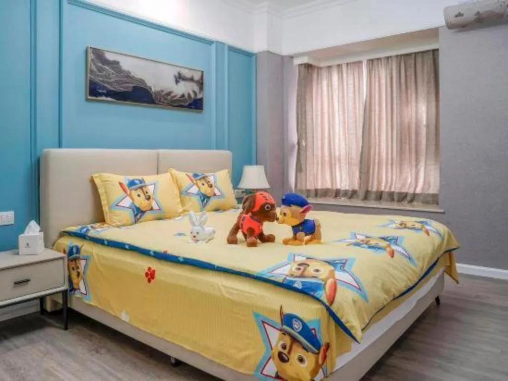 Bed in Golden Diamond Hotel Zhongshan