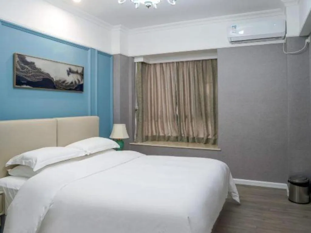 Bed in Golden Diamond Hotel Zhongshan