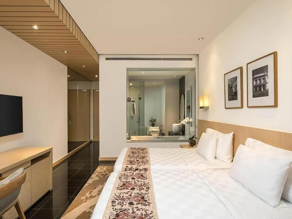 Bed in Padma Hotel Bandung