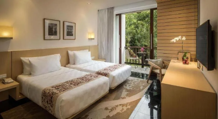 Bed in Padma Hotel Bandung