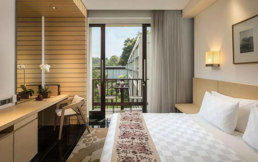 Bed in Padma Hotel Bandung