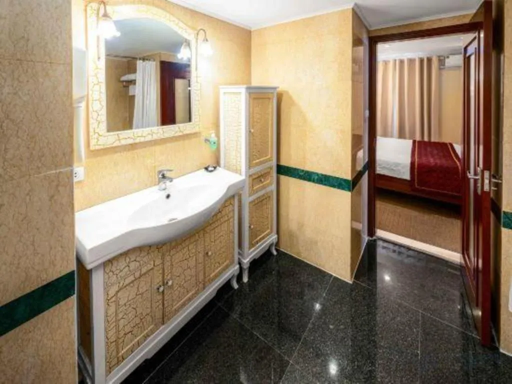 Bed in Eden Hotel Hanoi