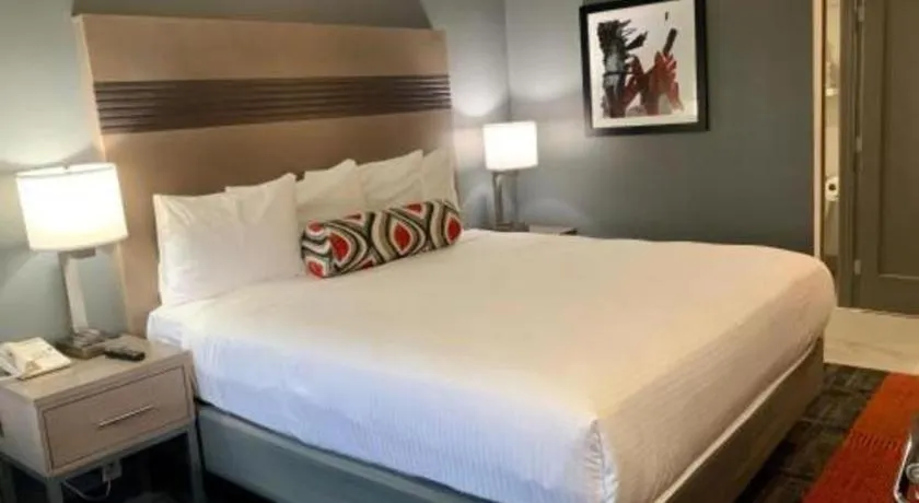 Bed in Pacific Motor Inn