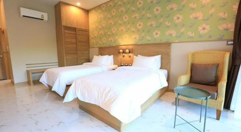 Bed in Amarin Resort