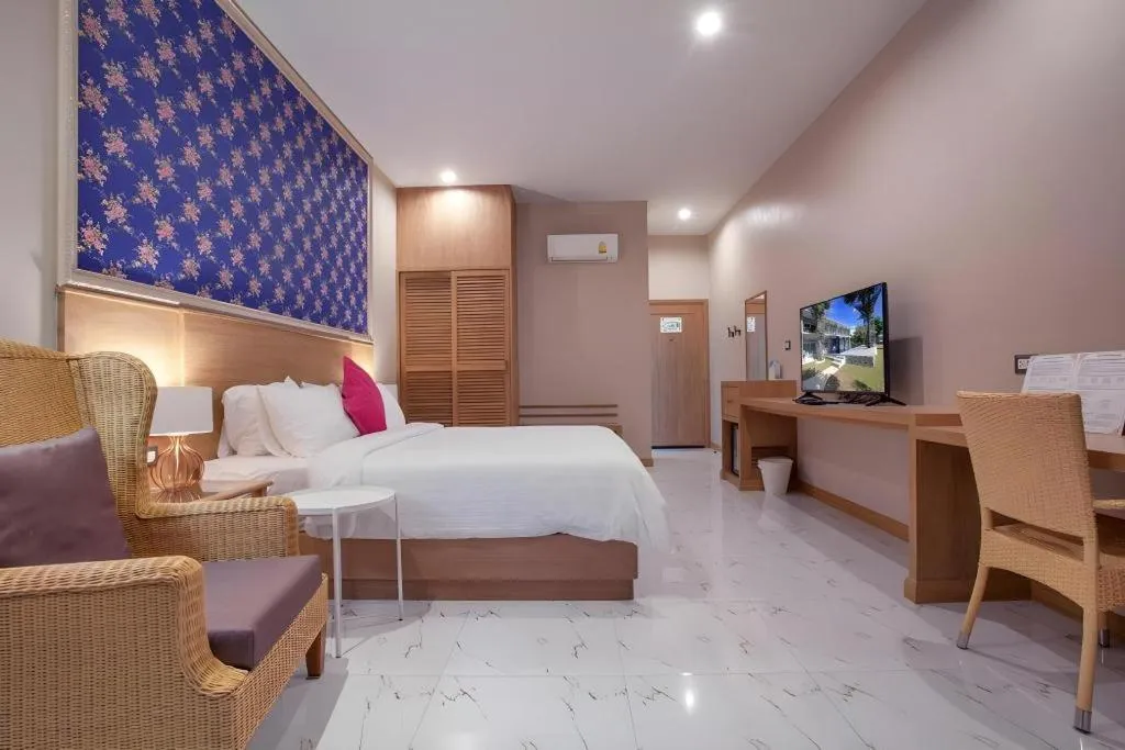 Bed in Amarin Resort