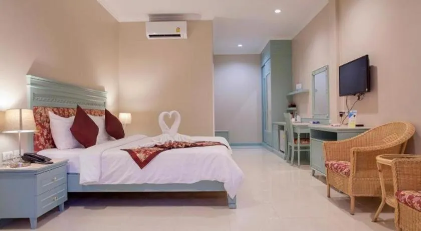 Bed in Amarin Resort