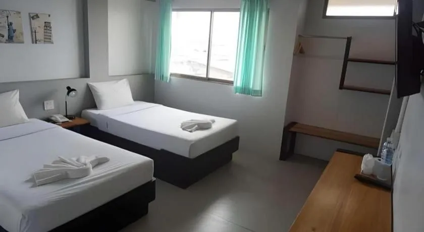 Bed in Thai Hotel Krabi