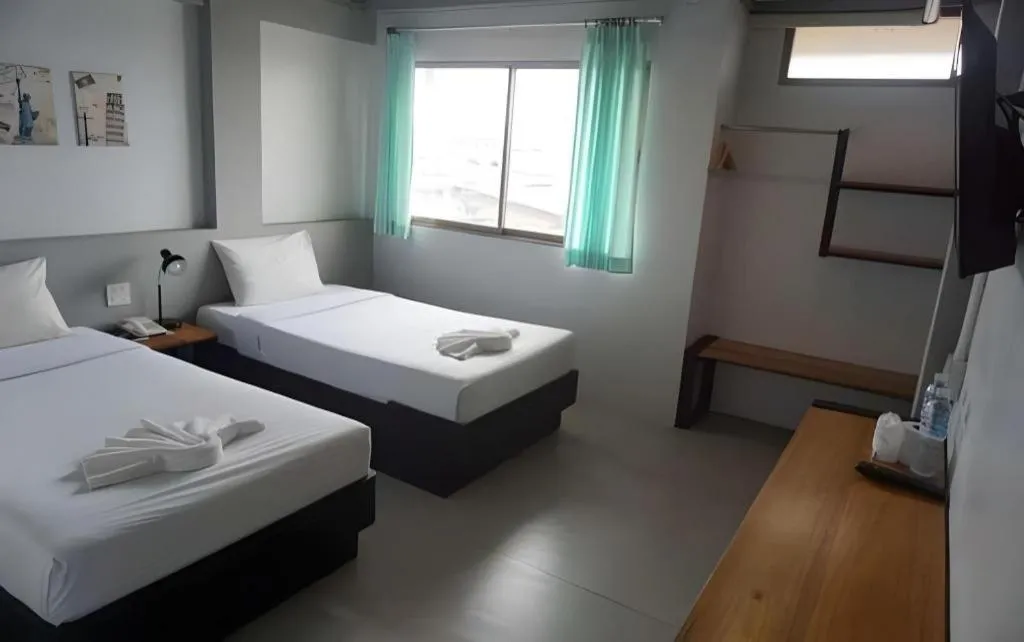 Bed in Thai Hotel Krabi