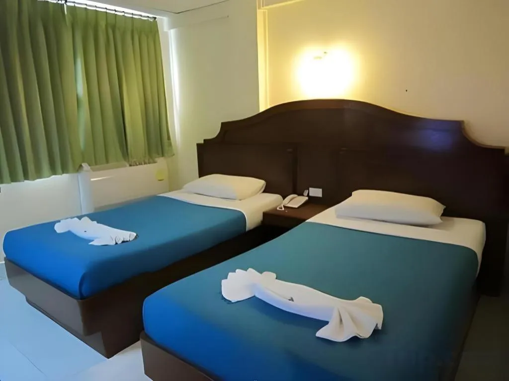 Bed in Thai Hotel Krabi