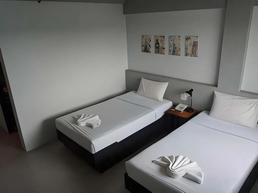 Bed in Thai Hotel Krabi