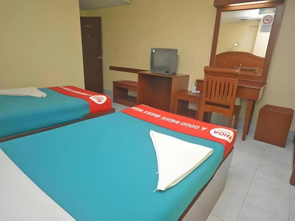 Bed in Thai Hotel Krabi