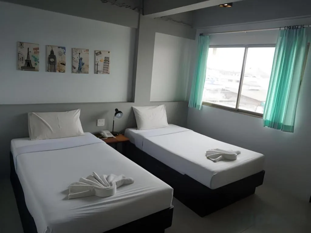 Bed in Thai Hotel Krabi