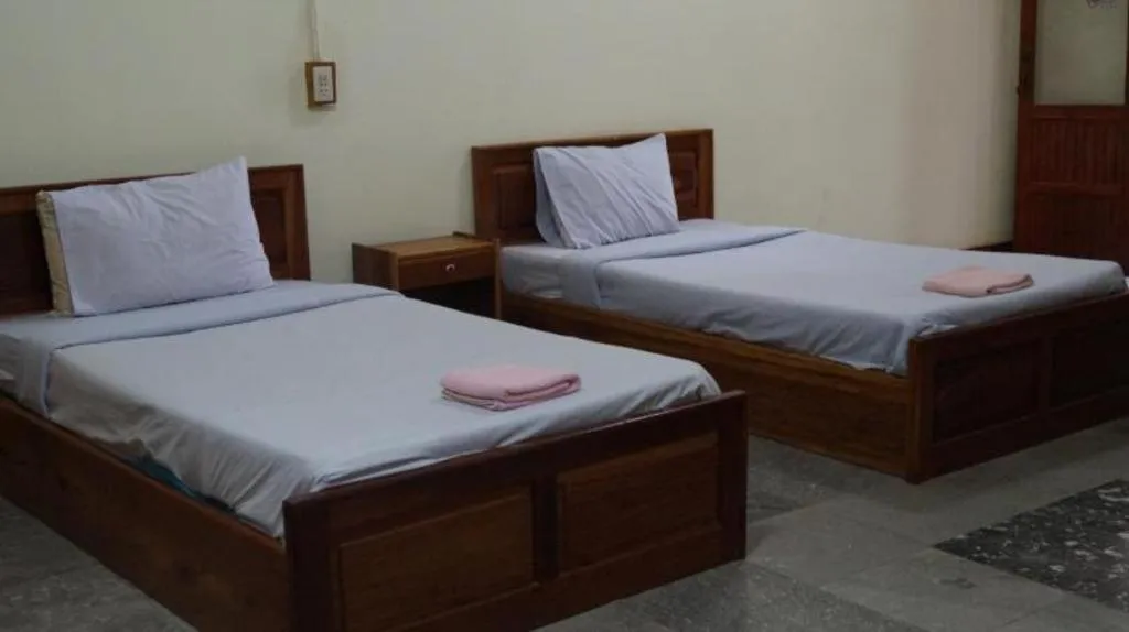 Bed in Champa Residence Hotel