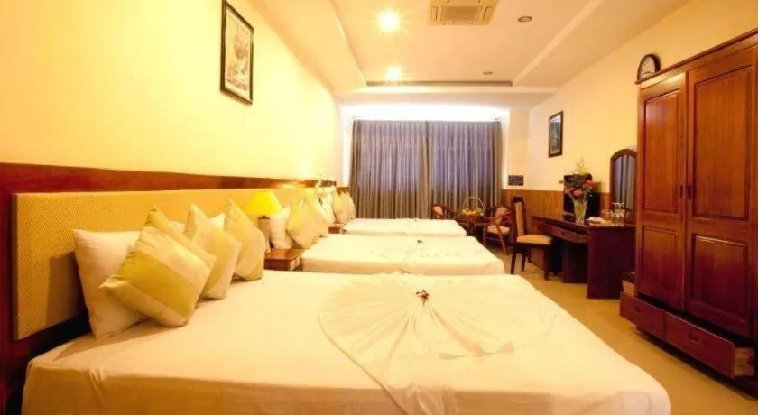Bed in Nhat Thanh Hotel