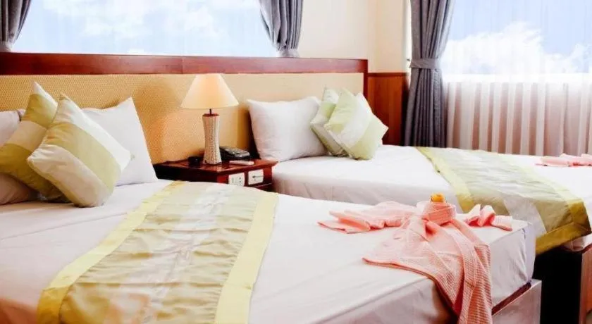 Bed in Nhat Thanh Hotel