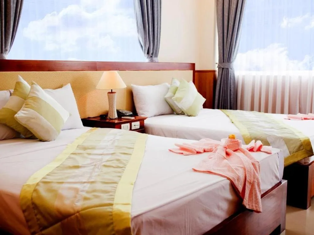 Bed in Nhat Thanh Hotel