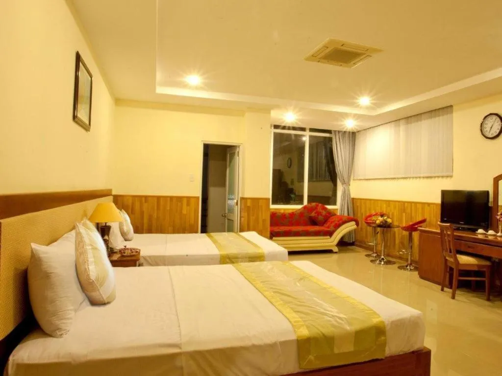 Bed in Nhat Thanh Hotel