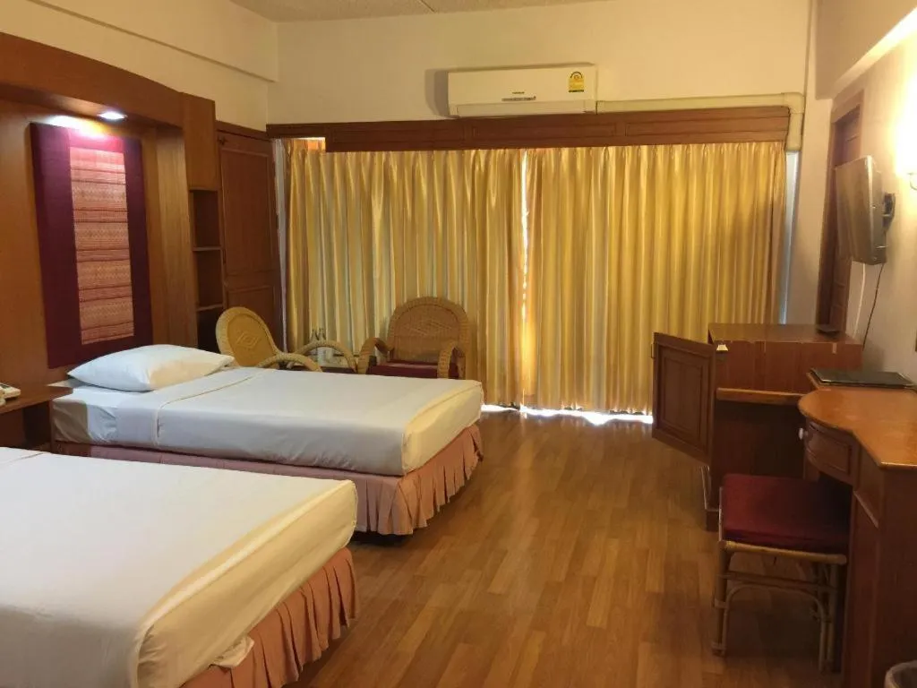 Bed in Pailyn Phitsanulok Hotel