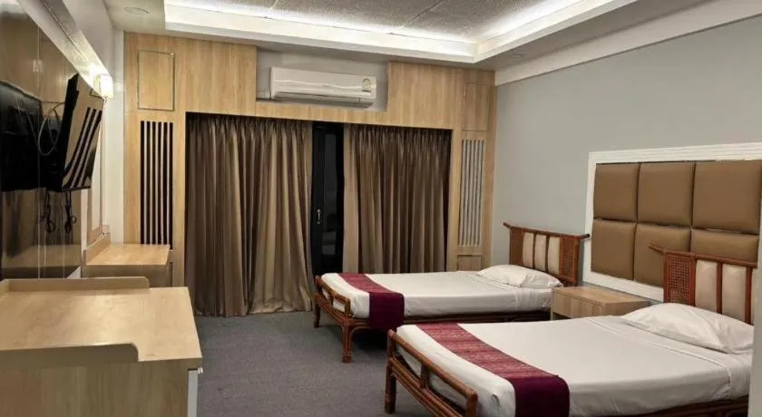 Bed in Pailyn Phitsanulok Hotel