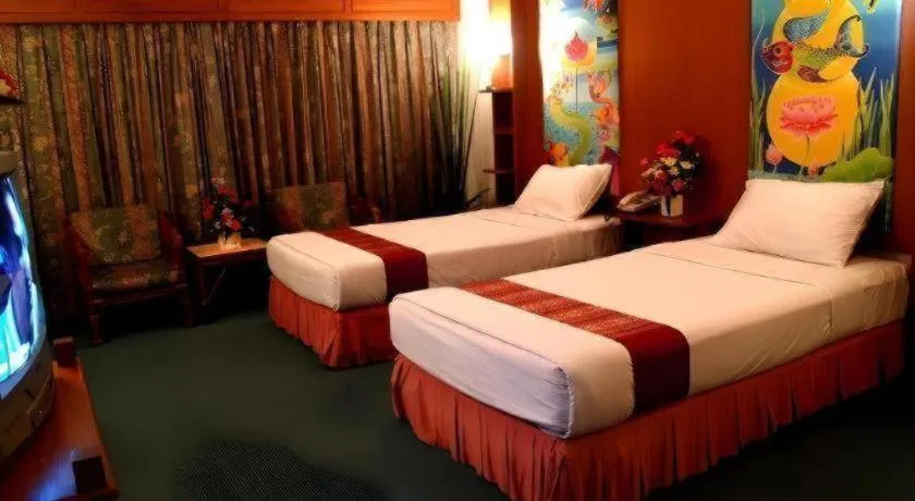 Bed in Pailyn Phitsanulok Hotel