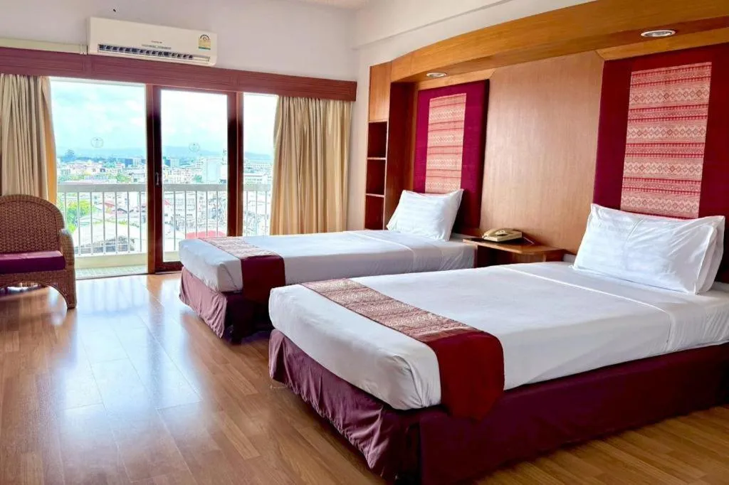 Bed in Pailyn Phitsanulok Hotel