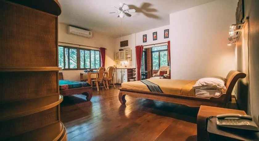 Bed in Tao Garden Health Spa & Resort