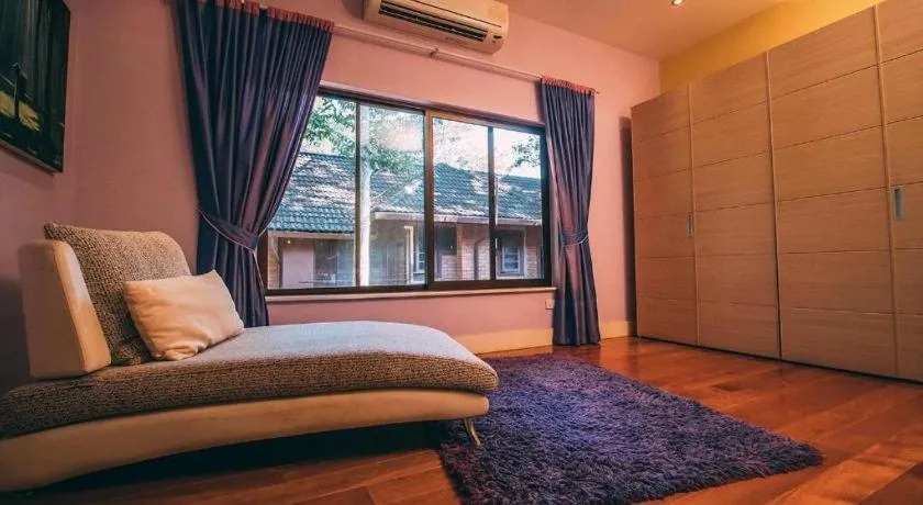 Bed in Tao Garden Health Spa & Resort