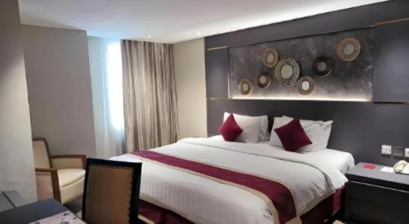 Bed in Hermes Palace Hotel Medan
