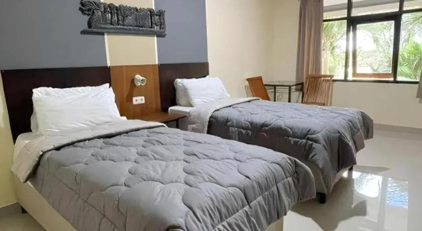 Bed in Hotel Augusta Garut