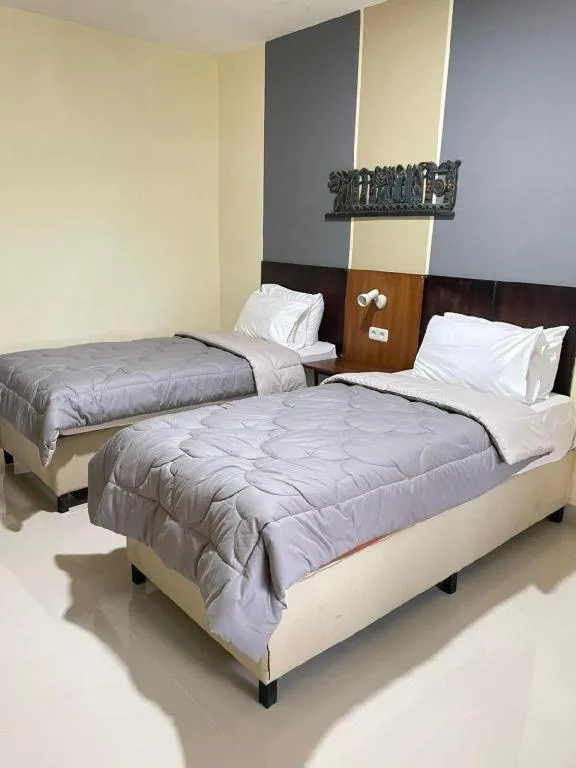 Bed in Hotel Augusta Garut