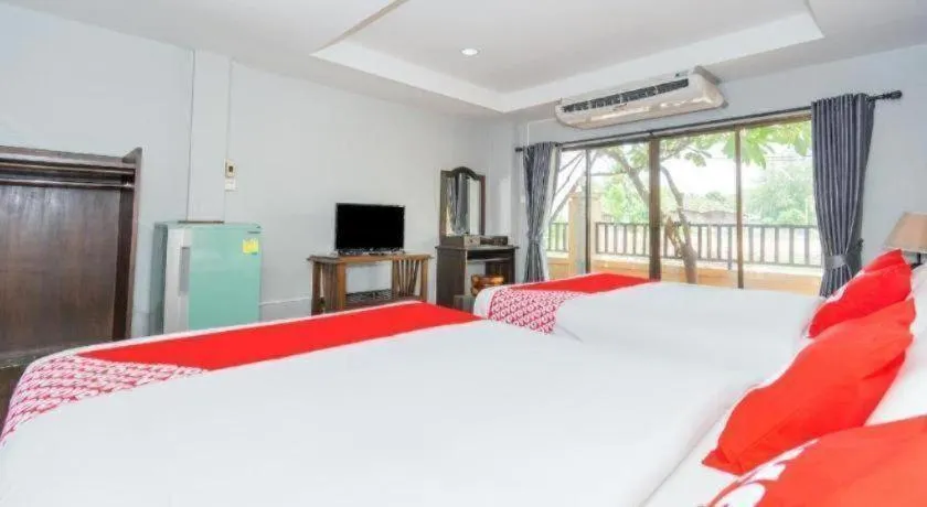 Bed in OYO 884 Baan Sang Chan Cha-am