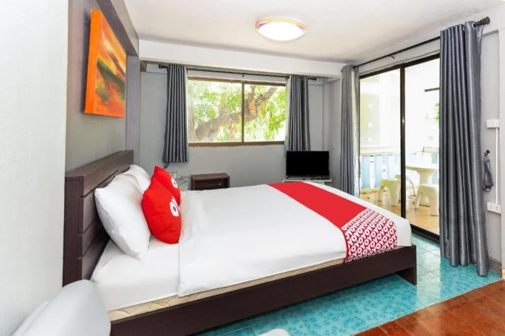 Bed in OYO 884 Baan Sang Chan Cha-am