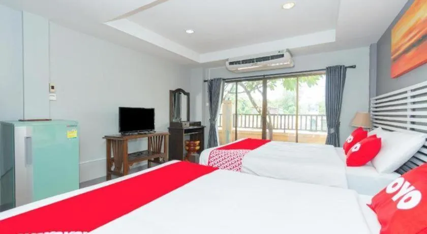 Bed in OYO 884 Baan Sang Chan Cha-am