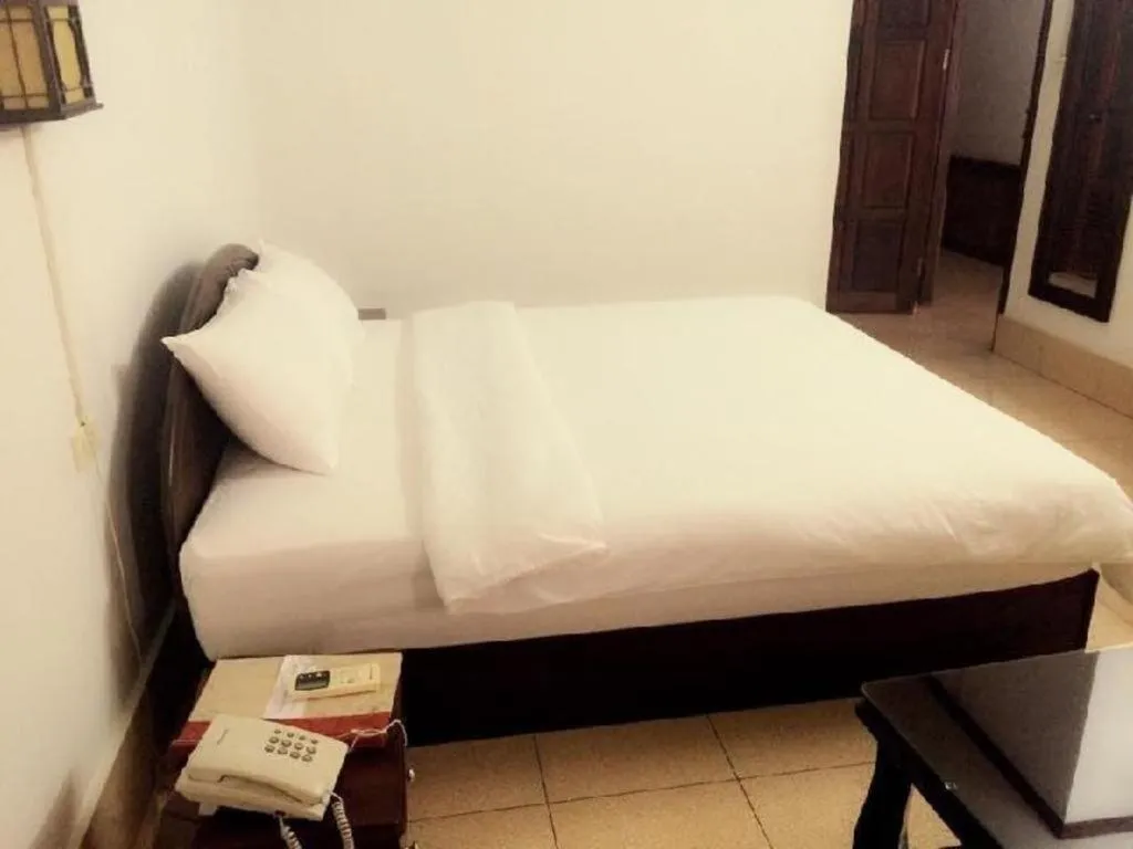 Bed in Saysamphanh Hotel