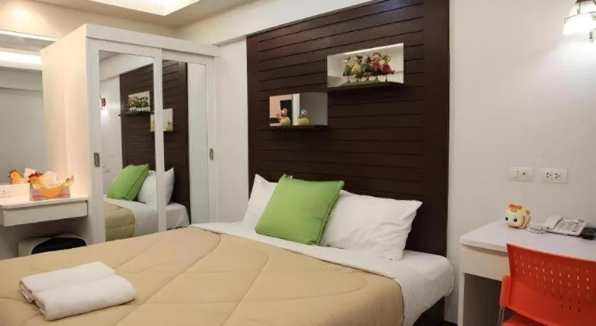 Bed in Huay Kaew Palace 1 Hotel