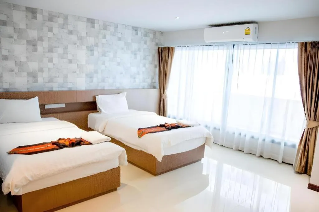 Bed in Huay Kaew Palace 1 Hotel