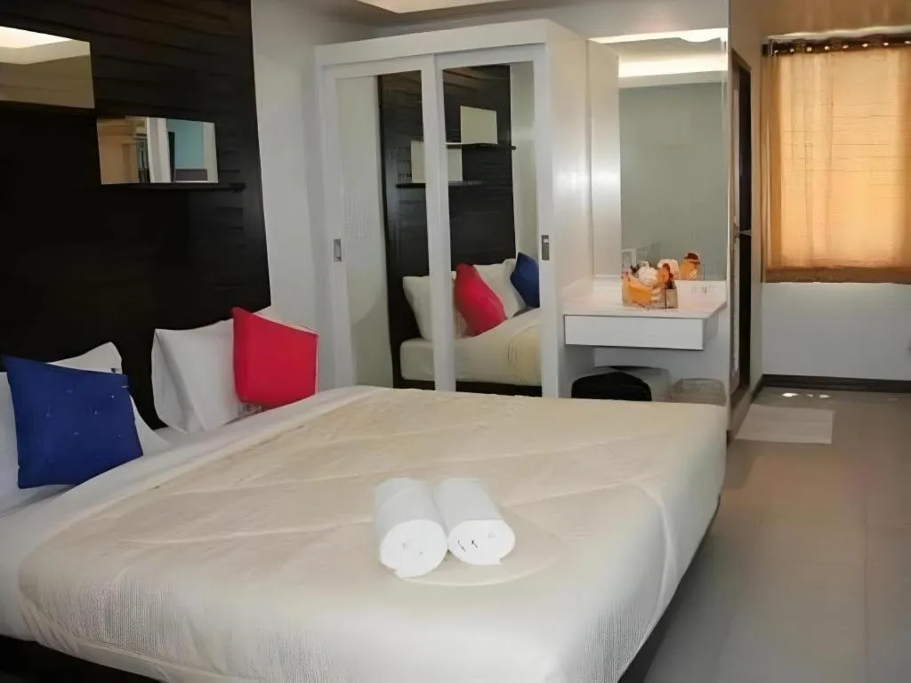 Bed in Huay Kaew Palace 1 Hotel