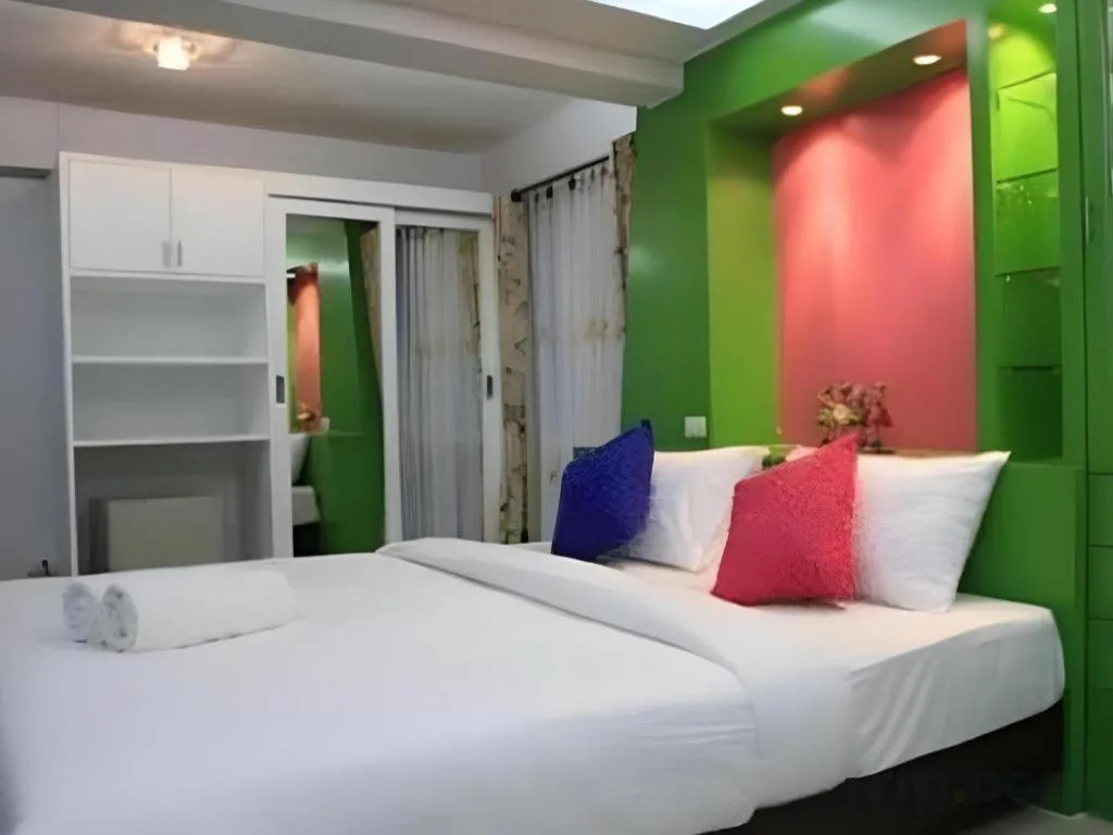 Bed in Huay Kaew Palace 1 Hotel