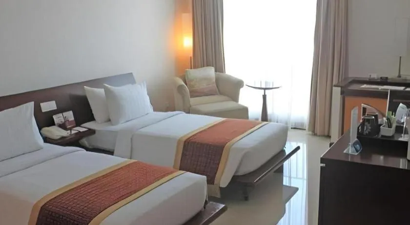 Bed in Grand Surya Hotel Kediri
