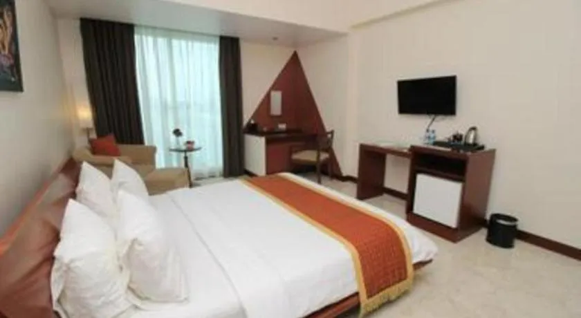 Bed in Grand Surya Hotel Kediri