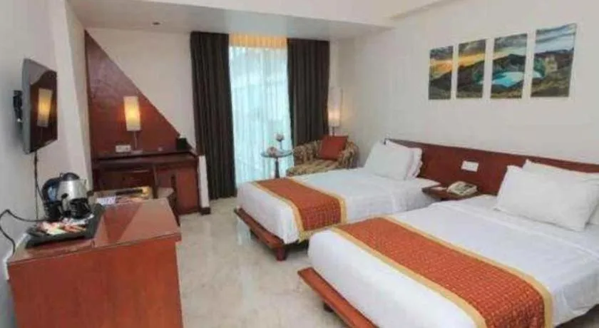 Bed in Grand Surya Hotel Kediri