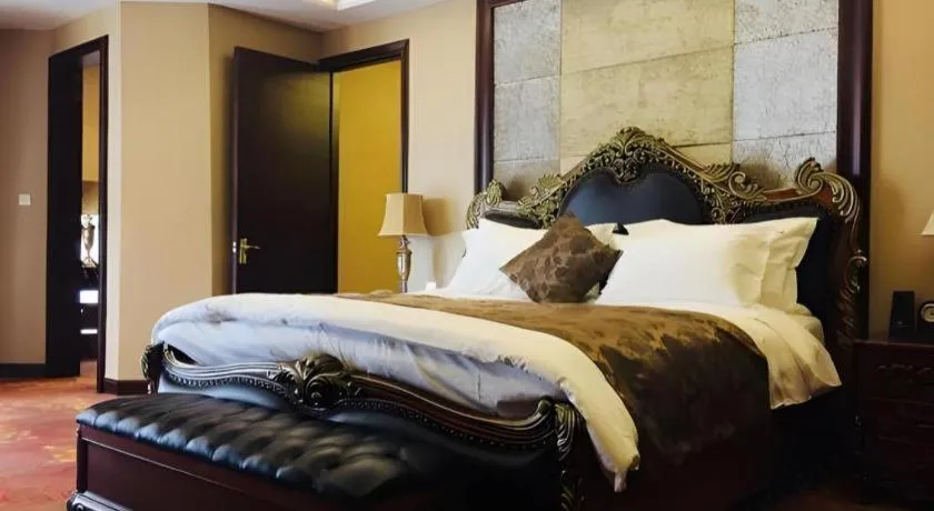 Bed in Hongfeng Hotel Nanshan Branch