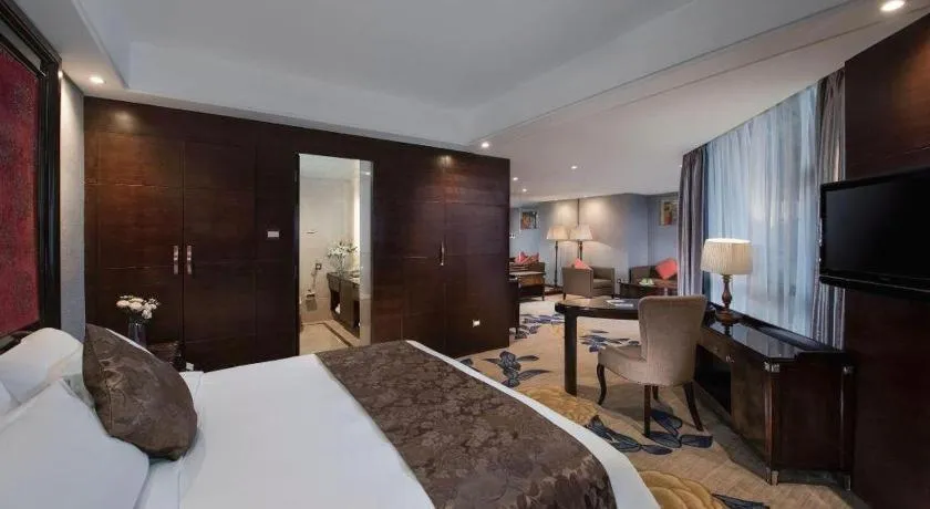 Bed in Hongfeng Hotel Nanshan Branch