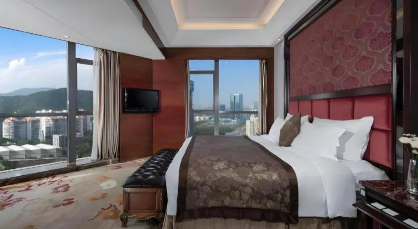 Bed in Hongfeng Hotel Nanshan Branch