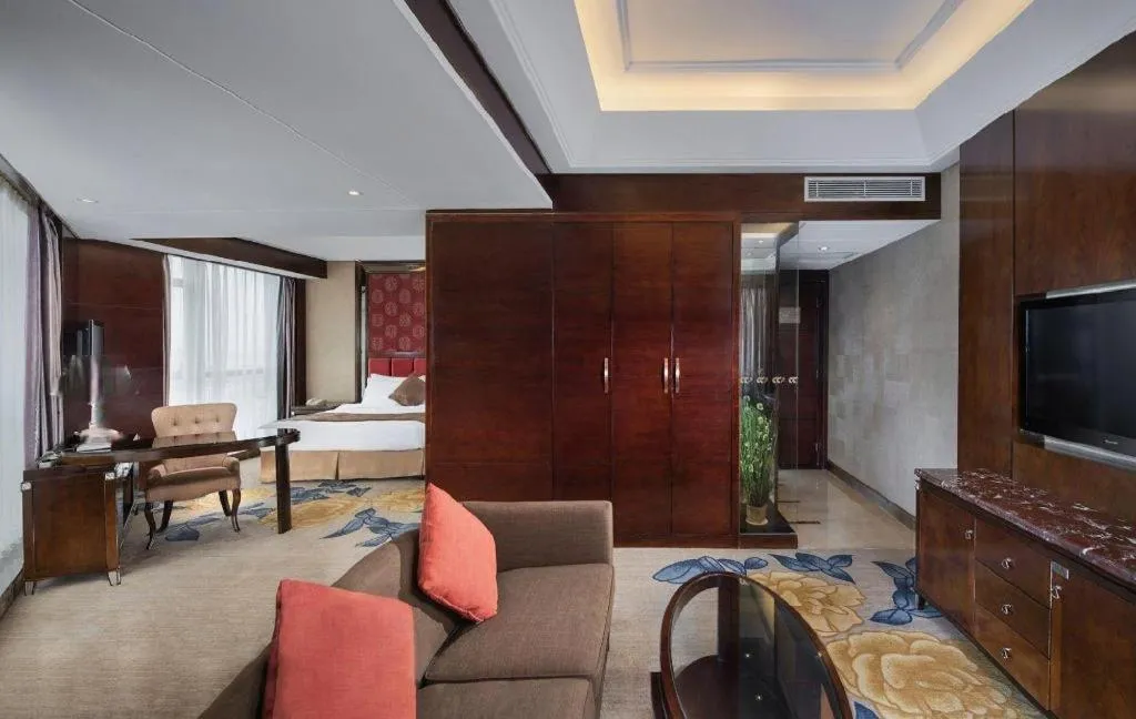 Bed in Hongfeng Hotel Nanshan Branch